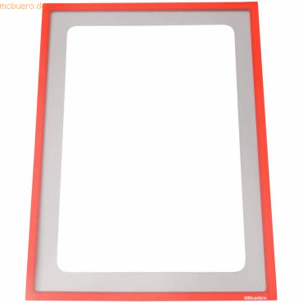 Infotasche magnetisch für DIN A4 312x225mm VE=1 Stück rot