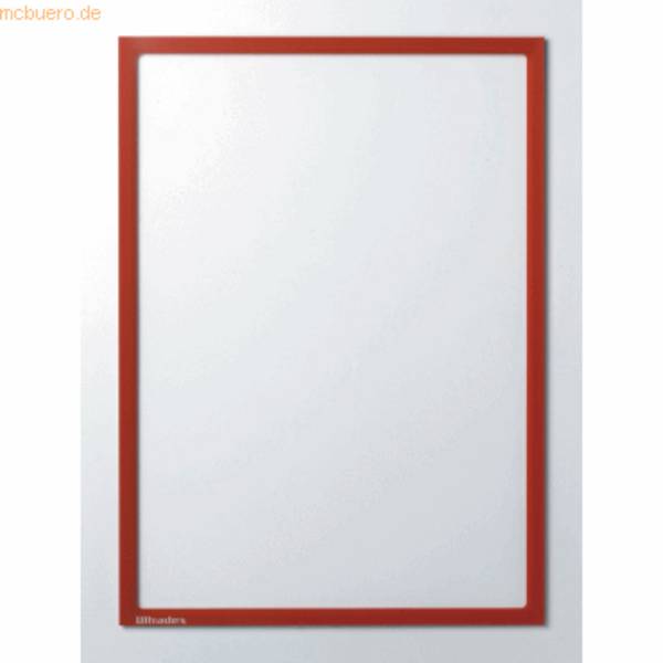 Infotasche magnetisch für DIN A2 435x610mm VE=1 Stück rot