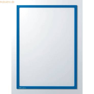 Infotasche magnetisch für DIN A6 120x163mm VE=1 Stück blau-0