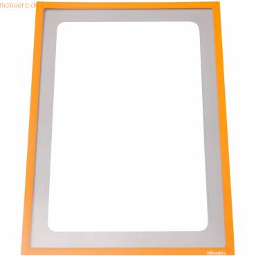 Infotasche magnetisch für DIN A4 312x225mm VE=1 Stück orange-0