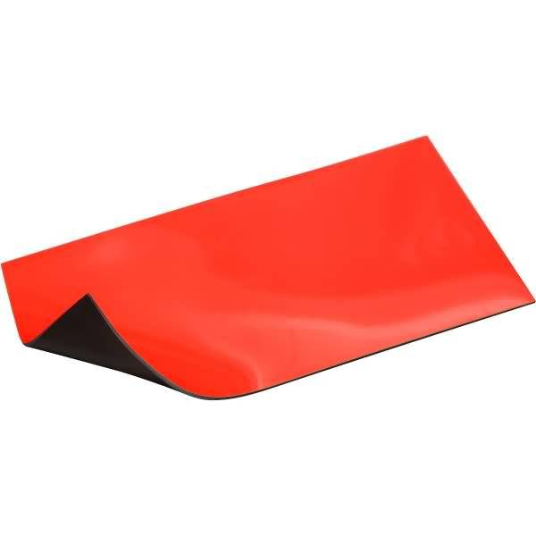 Magnetische Platten 125x250x1mm rot