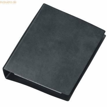 Taschenringbuch A6 13mm 4 Ringe schwarz-0