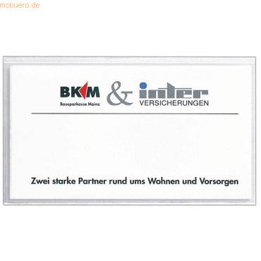 Visitenkartentasche Velocoll selbstklebend 101x52mm-0