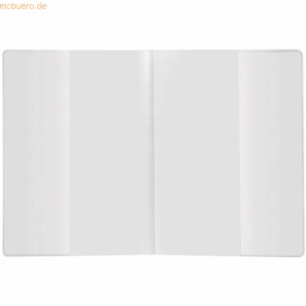 Doppelhülle A5 seidenmatt transparent