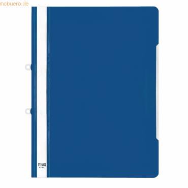 Angebotshefter A4 blau mit Abheftschieber-0