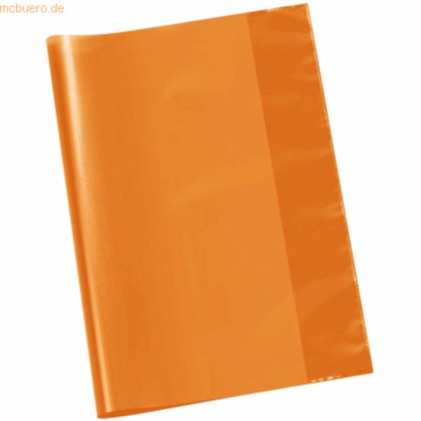 Hefthülle A4 PP orange transparent