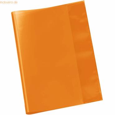 Hefthülle A5 PP orange transparent-0