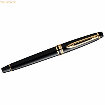 WATERMAN Füllhalter Expert, Black G.C., Strichstärke: M-0