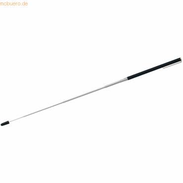 WEDO Teleskopzeigestab, Länge: 126 mm, mattschwarz/verchromt-1