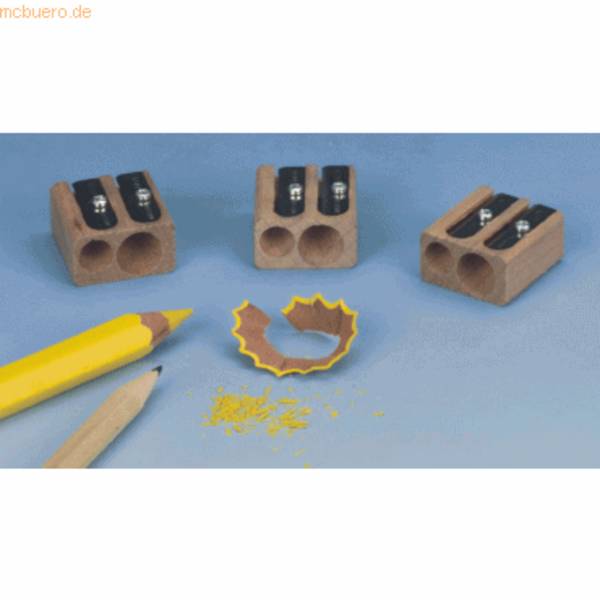 Doppelspitzer WOOD 2 Holz für 8 und 11mm