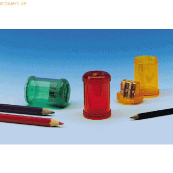 Spitzdose doppelt rund 8 und 11mm farbig sortiert