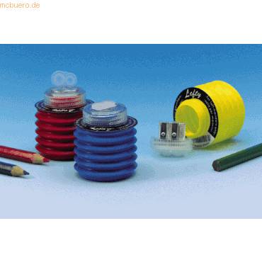 Doppel-Dosenspitzer SOFTIE-LEFTY für 8 und 11mm farbig sortiert