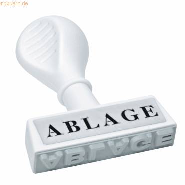 WEDO Stempel Text Ablage, Lagertext 4,5cm Breite ws-0