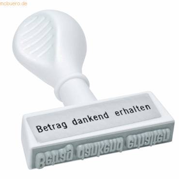 WEDO Stempel Text Betr. dank, Lagertext 4,5cm Breite ws