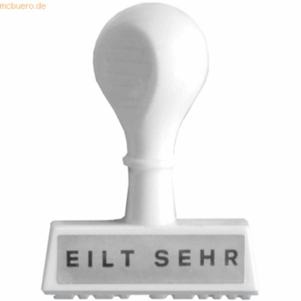 WEDO Stempel Text Eilt Sehr, Lagertext 4,5cm Breite ws