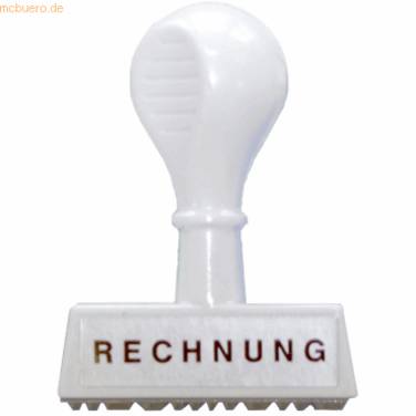 WEDO Stempel Text Rechnung, Lagertext 4,5cm Breite ws