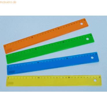 Lineal Ice 30cm farbig sortiert-0