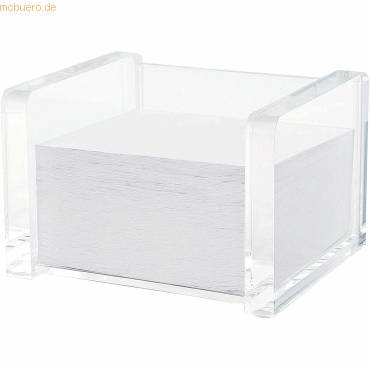 WEDO Acryl Zettelbox gefüllt gk, Cristallic-0
