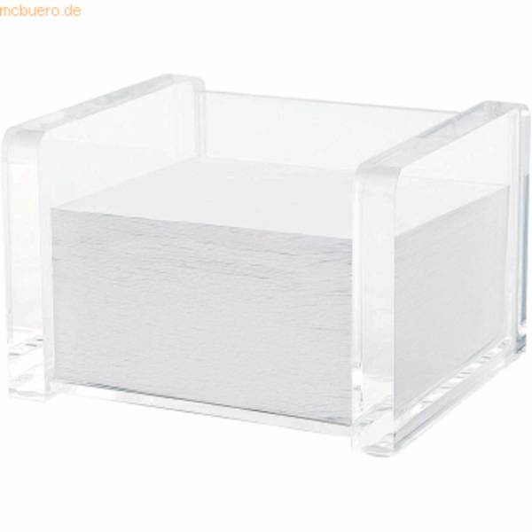 WEDO Acryl Zettelbox gefüllt gk, Cristallic