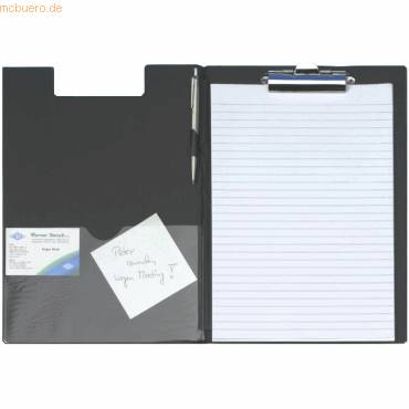 Klemmmappe A4 Standard schwarz-1