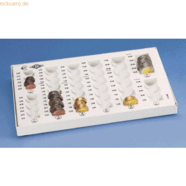 WEDO - Münzfach - Hellgrau - für P/N: 150 658000