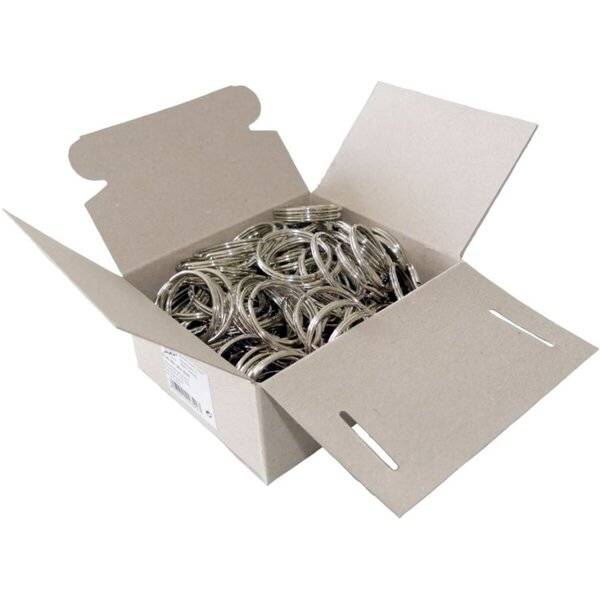 WEDO Schlüsselring 2623038 38mm Metall silber 100 St./Pack.-1