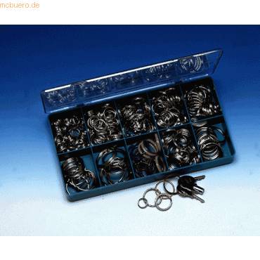 WEDO Schlüsselring 2623038 38mm Metall silber 100 St./Pack.-0