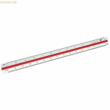 Dreikantmaßstab 30cm Ingenieur DIN-0