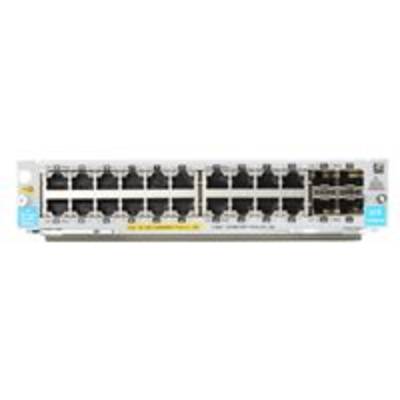 HPE - Erweiterungsmodul - Gigabit Ethernet (PoE+) x 20 + Gigabit Ethernet / 10 Gigabit SFP+ x 4 - für HPE Aruba 5406R, 5