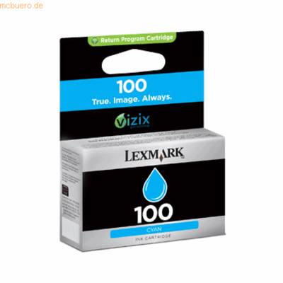 Lexmark Tinte 14N0900E  100  cyan