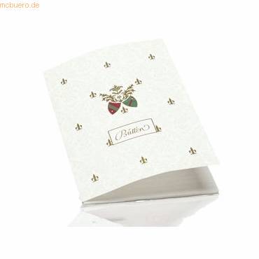 Briefblock A4 Echt Zerkall-Bütten 100g/qm weiß 40 Blatt-0