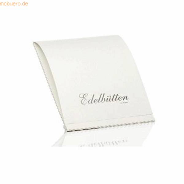 Briefblock A4 Edelbütten Hammerschlag-Prägung 100g/qm weiß 40 Blatt