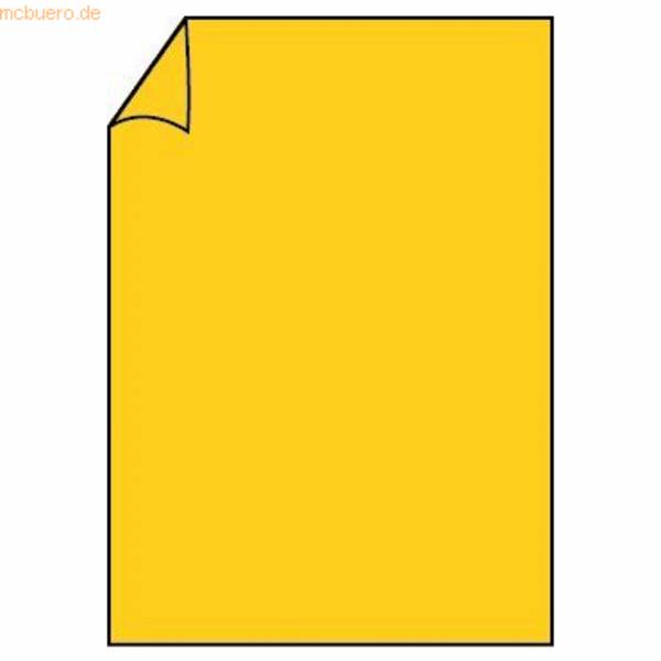 Briefpapier A4 100g/qm Ocker