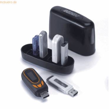 EXPONENT 6er USB-Stick-Box schwarz, 1 St. 47002-0