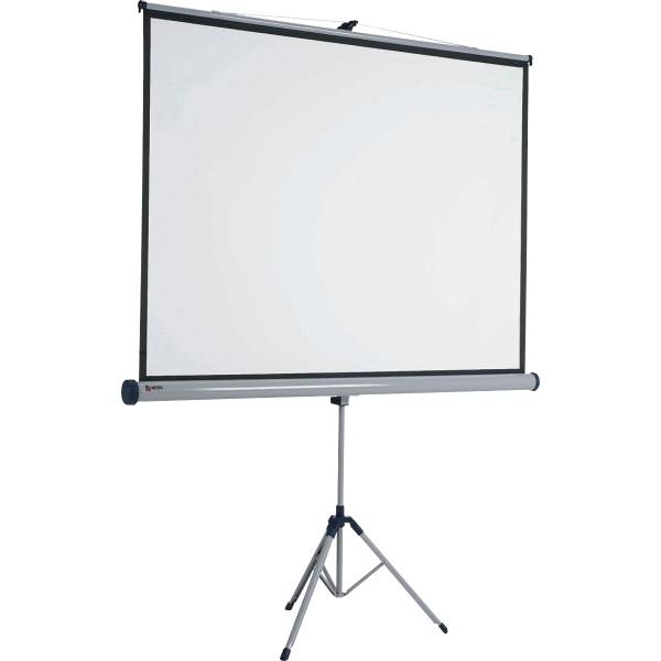 Stativ-Leinwand 150x113,8cm grau-1
