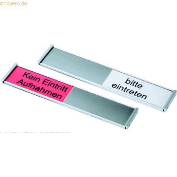 Frei-/Belegt-Anzeiger 180x36mm Aluminium