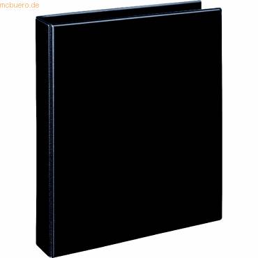 Ringordner Comfort A4 PVC 4 Ringe 25mm schwarz-0