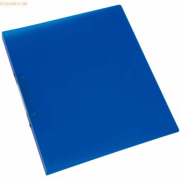 Ringbuch A4 2 Ringe 16mm blau-transluzent-0