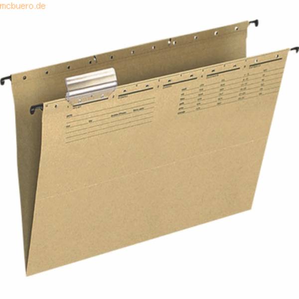 Hängemappen A4 230g Natronkarton naturbraun