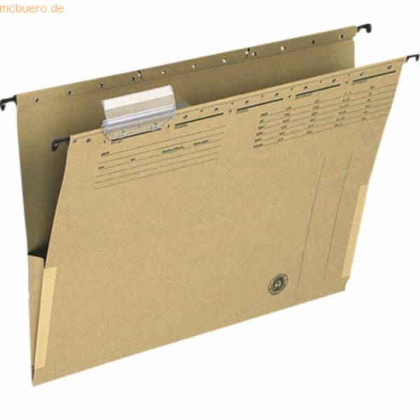 Hängetaschen A4 230g Natronkarton naturbraun