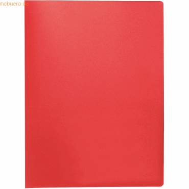 Sichtbuch A4 10 Hüllen rot-0