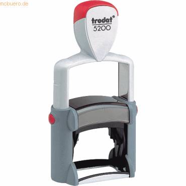 trodat Textstempel Professional 4.0 5200, 6-zeilig (62515249)-0