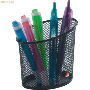 Stifteköcher MESHCUP 105x70x105mm schwarz-0
