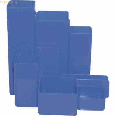 Stifteköcher Multiboy mit Zettelfach blau