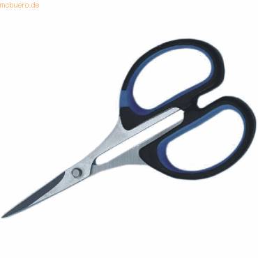 WEDO Schere Silhouette Soft, 10,5cm spitz sw.bl-1