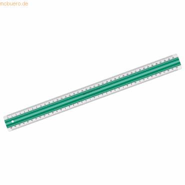 Lineal Super 40 cm mit Anti-Rutsch-Funktion grün-0