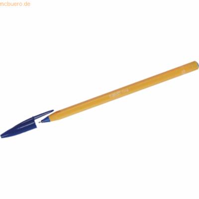 Kugelschreiber Orange blau