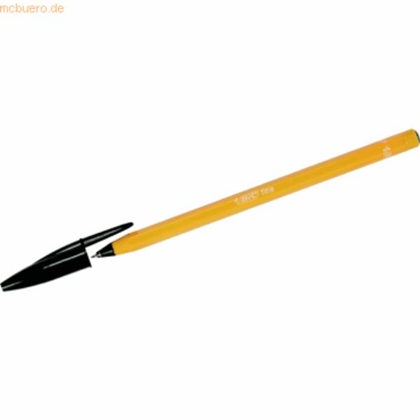 Kugelschreiber Orange schwarz