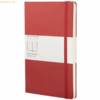 Moleskine Classic, Monochromatisch, Rot, 240 Blätter, Matt, Hardcover, Erwachsener