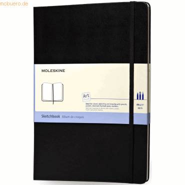 Skizzenbuch Art Plus A4 165g/qm Hardcover schwarz-0